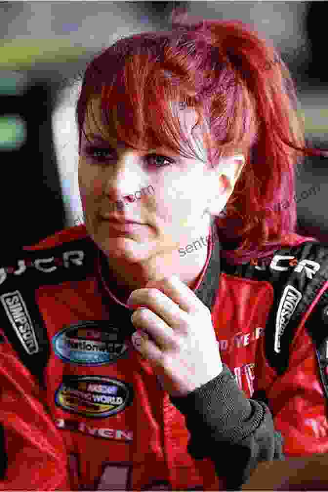 A Female NASCAR Driver Races Around A Track, Focused And Determined. The Girl S Guide To Winning A NASCAR(R) Driver: Secrets To Grabbing His Attention And Stealing His Heart