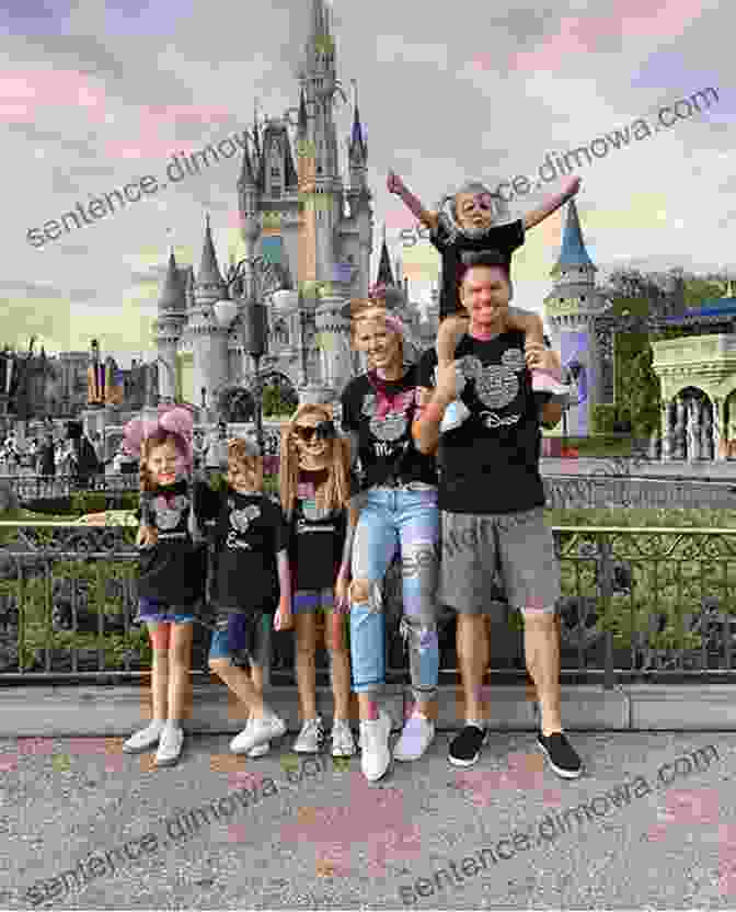 A Happy Family Of Four Having Fun At Disney World. 50 Things To Know To Plan Your Family Disney World Vacation : Planning A Budget Friendly Magical Vacation (50 Things To Know Parenting)