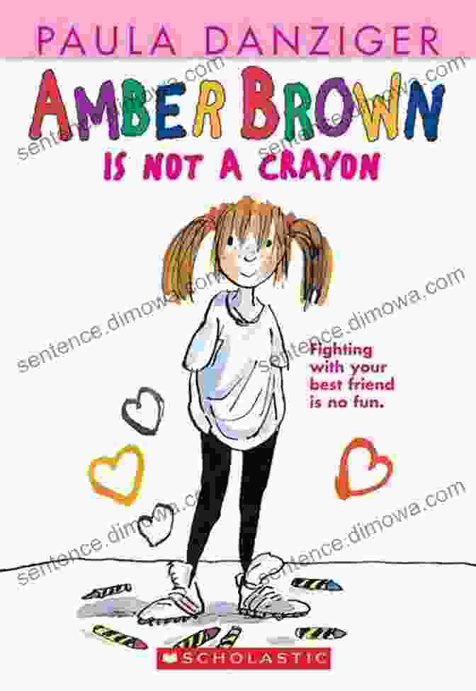 Amber Brown Is Not Crayon Book Cover Featuring A Group Of Colorful Crayons And A Paintbrush Amber Brown Is Not A Crayon