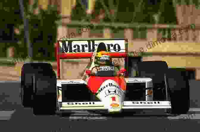 Ayrton Senna In Action, His Face Etched With Determination And Focus The Life Of Senna Tom Rubython