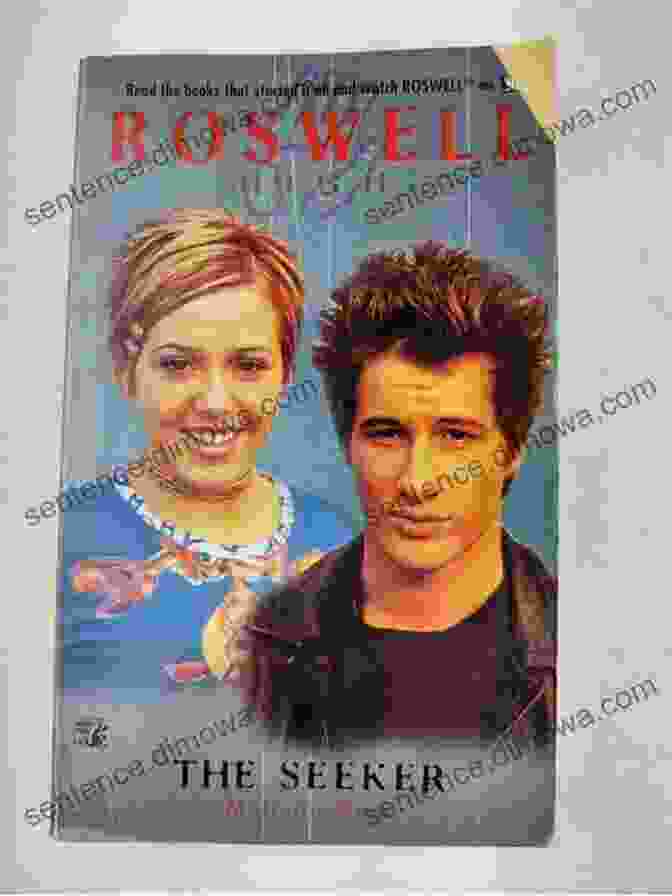 The Seeker Roswell High Book Cover, Featuring A Silhouette Of A Young Woman Against A Starry Sky With A UFO In The Distance The Seeker (Roswell High 3)